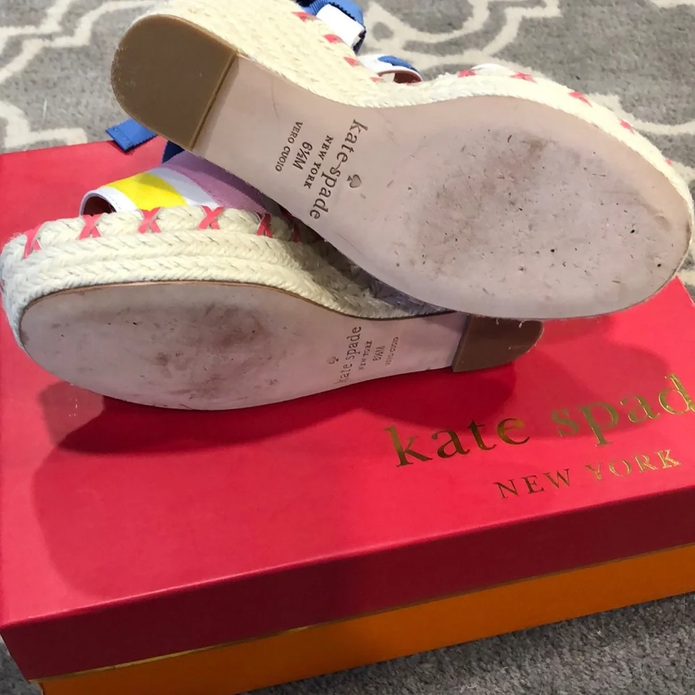 🌸Kate spade Danah in white Napa